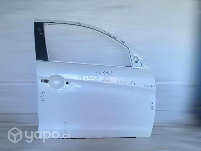 Puerta delantera rh mitsubishi asx 2010-2014