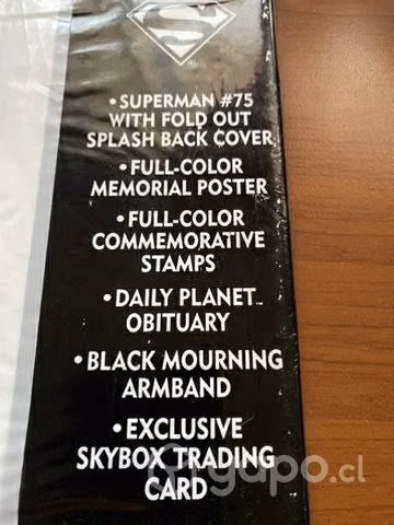 Superman Memorial 1992 - Sellado
