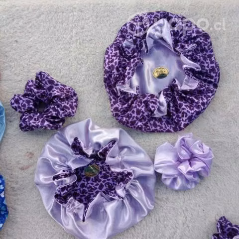 Gorros y fundas de satin
