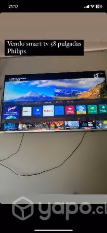 TV smart tv 58 pulgadas marca Philips
