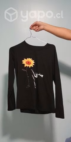 Polera manga larga