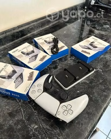 Cargadores mandos PS5