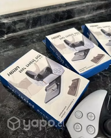 Cargadores mandos PS5