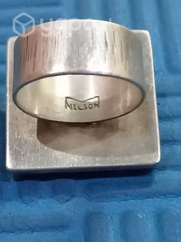 Anillo de plata con piedra luna - Imagen 3