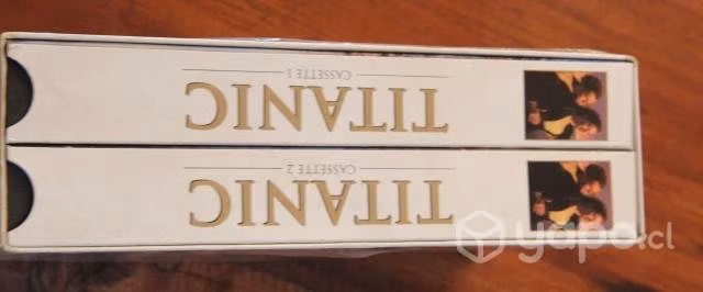 Impecable Vhs 2 Cintas Original Titanic, Ed.1998