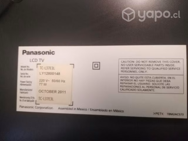 TV 37 P panasonic - Imagen 2