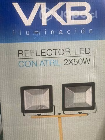 Foco led reflector con atril