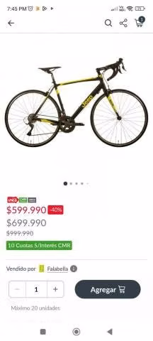 Bicicleta rutera jeep