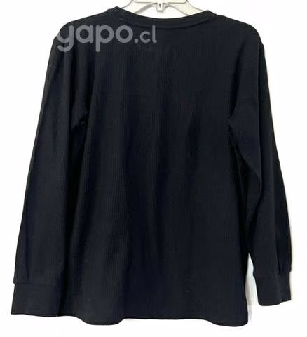 Polera Elasticada Marca Starter Talla M/L Negro - Imagen 3