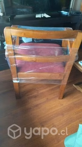 Sitial restaurado y ensamblado