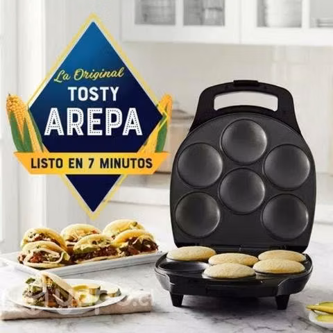 Tosty Arepa 6 Arepas Multifuncional Para Cocinar