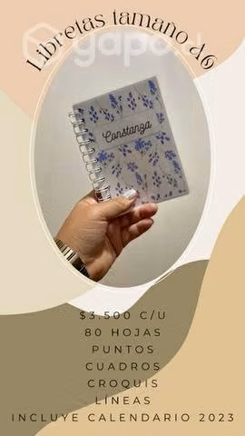 Libretas personalizadas