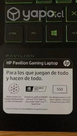 Notebook HP Pavilion gaming Laptop 15 - Imagen 2