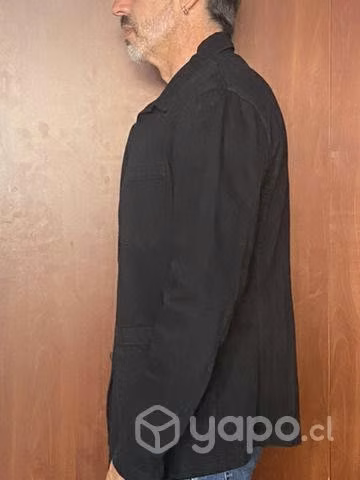 Blazer jeans negro nueva T/M - Imagen 3