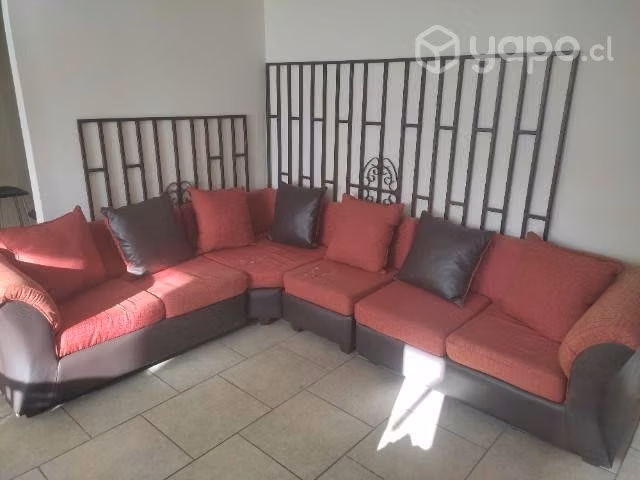 Sofa seccional intercambiables, de 6 cuerpos