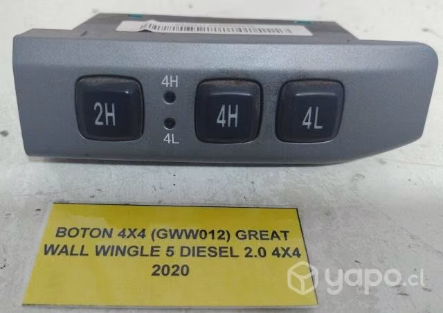 Boton 4x4 (gww012) Great Wall Wingle 5 Diesel 2.0