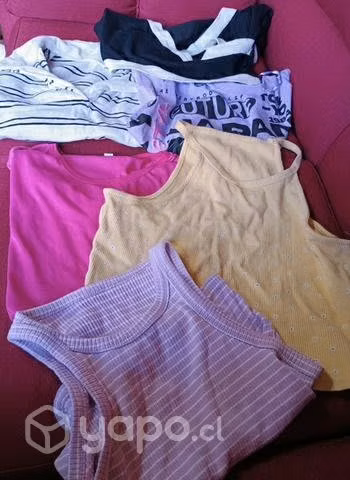 Lote de poleras