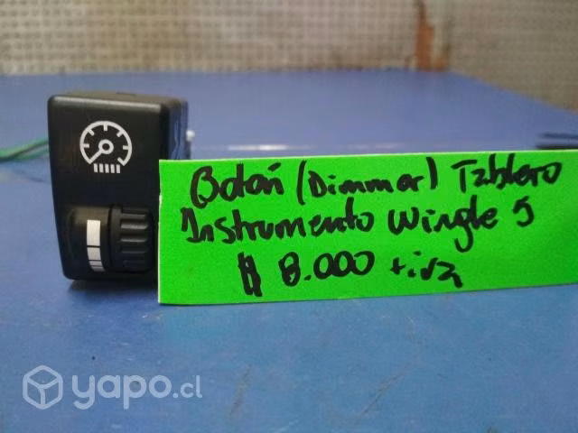 Boton (dimmer) tablero instrumento wingle5 2017