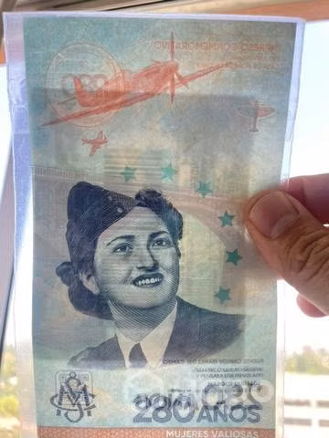 Billete conmemorativo 280 años