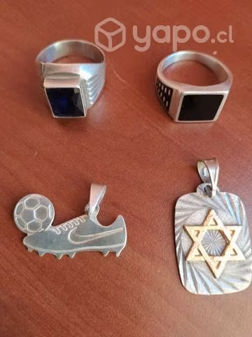 Anillos y colgantes de plata. - Imagen 2