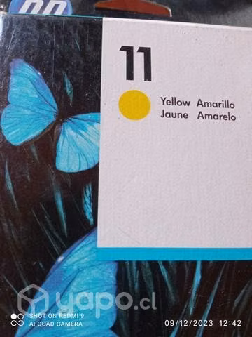 Tintas HP 11 colores originales de alta - Imagen 2