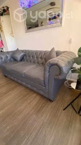 SOFÁ DE 3 cuerpo gris - Imagen 2