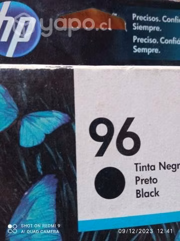 Tinta HP 96 black original
