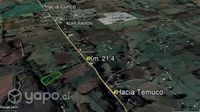 Vendemos Parcela Padre Las Casas Cunco Huichahue