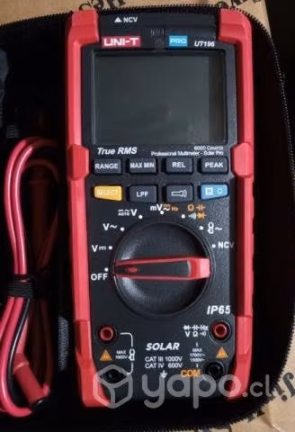 Multimetro marca uni-t modelo Ut196