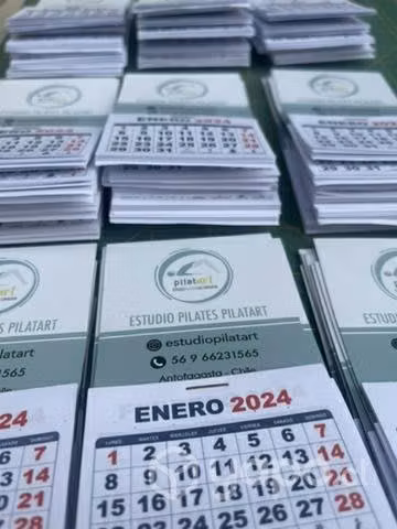 Mini calendarios magnéticos 100 unidades
