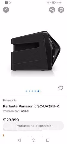 Equipo panasonic