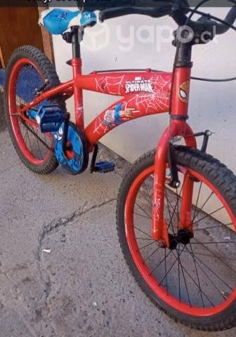 Bicicleta lahsen spiderman aro 20