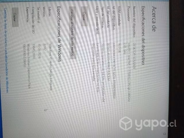 Notebook Gamer i7 - Imagen 4