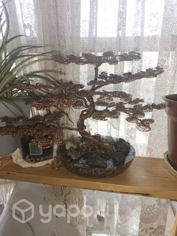 Poderosa orgonita con bonsai de cobre