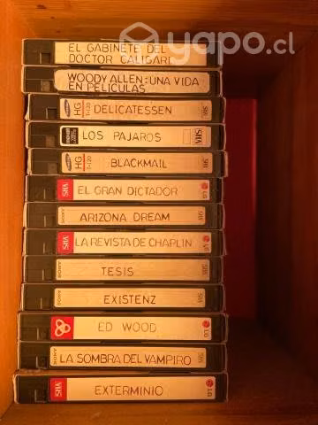 Pack 50 peliculas en VHS