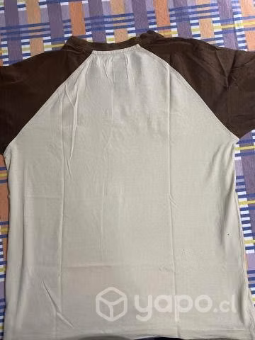 Polera manga corta CATERPILLAR Talla L Hombre