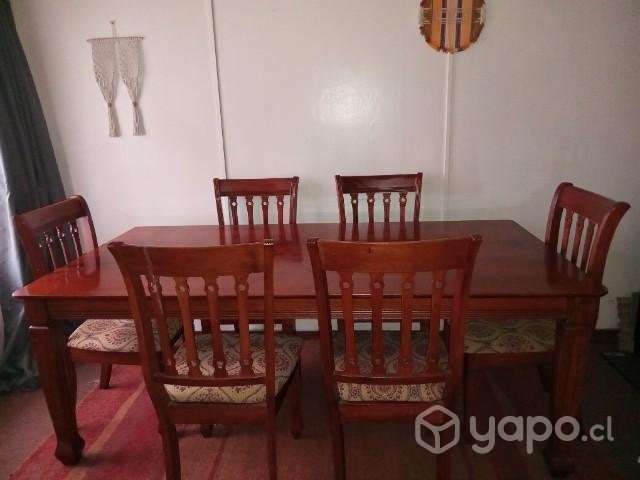 Comedor con 6 sillas - Imagen 2