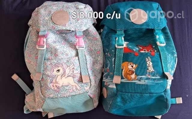 Mochila Kinder / 1ro basico