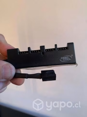 HUB ventiladores y extensor-24pin fuente de poder