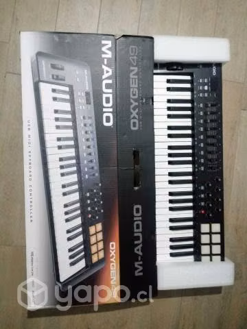 Teclado Controlador Midi M-audio Oxygen 49