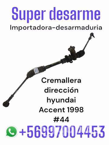 Cremallera dirección Hyundai accent 1998