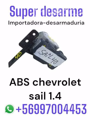 ABS Chevrolet sail 1.4 desarmaduría