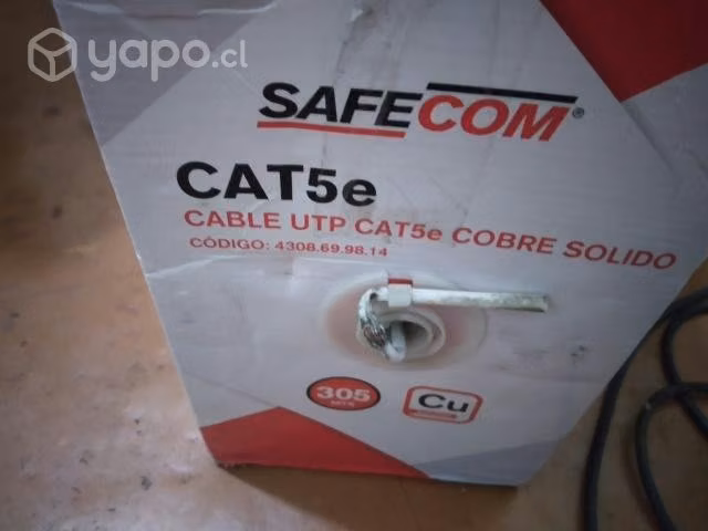 Vendo cable CAT T 5 e mas dos rollos ELEXTROMEX