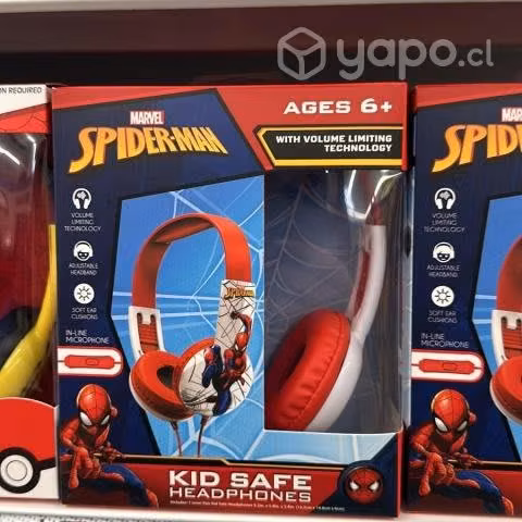 Audifono spiderman originales eeuu marvel
