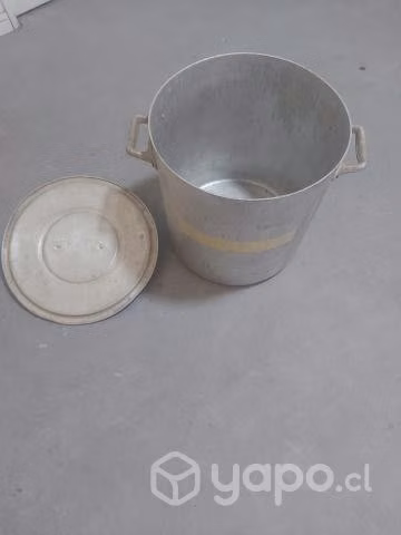 Fondo de Olla Aluminio con Tapa