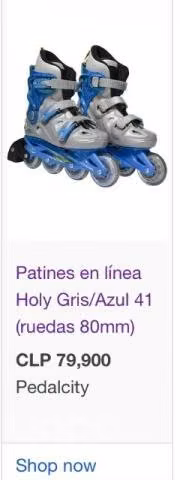 Patines en línea Holy Gris/Azul talla 44
