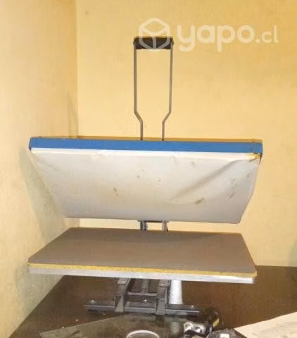 Estampadora, plancha 40x60, tazones impresora