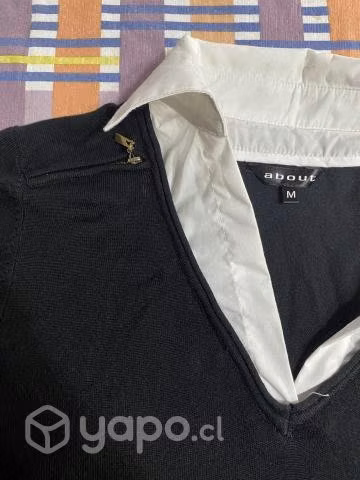 Chaleca camisa ABOUT Talla M Mujer - Imagen 3