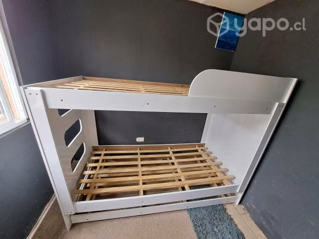 Camarote con cama nido