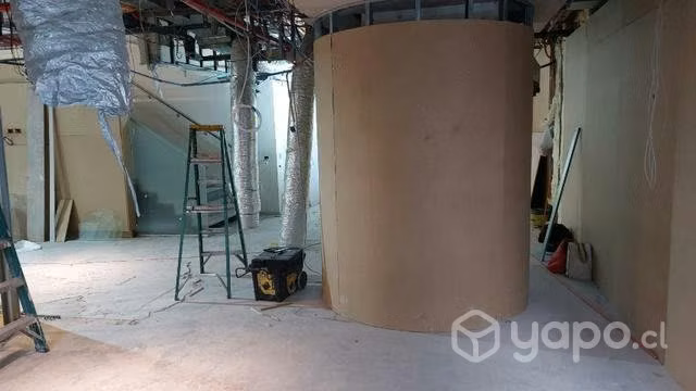 Se hacen trabajos de tabiquería,pintura,soldadura